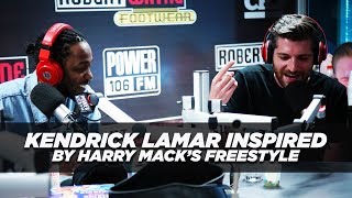 Kendrick Lamar Inspired By Harry Macks Freestyle [upl. by Yerffe]