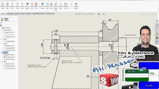 Fits and tolerance in solidworks [upl. by Atilef]