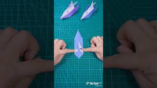 como hacer un barco de papel origami [upl. by Lorianne410]