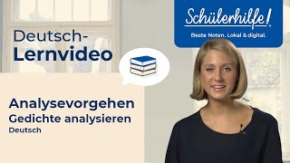 Gedichtanalyse  Textanalyse amp interpretation🎓 Schülerhilfe Lernvideo Deutsch [upl. by Auria]