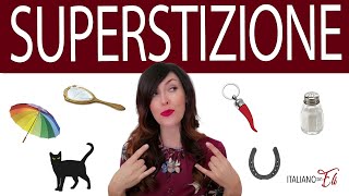 Superstizioni italiane  Italian superstitions 🤞 [upl. by Aicyle]