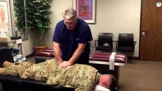 Cervical Radiculitis Active Duty Soldier Your Houston Chiropractor Dr Gregory Johnson 7 15 15 001 [upl. by Nayk694]