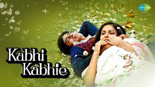 Kabhi Kabhie Mere Dil Mein  Amitabh Bachchan  Mukesh  Kabhi Kabhie 1976 [upl. by Saitam652]