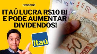 ITUB4  HORA DE COMPRAR AÇÕES DO ITAÚ LUCRO RECORDE CHAMA ATENÇÃO [upl. by Zeuqram]