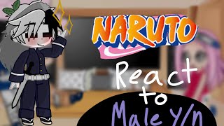 Naruto react to male yn as tanjiro [upl. by Llig]