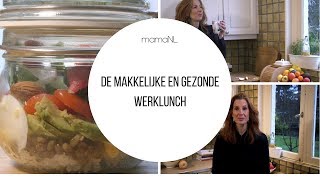 RECEPT GEZONDE WERKLUNCH BY AMBER ALBARDA [upl. by Centeno]