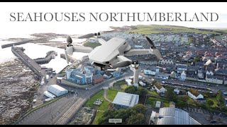 Seahouses Northumberland Flyover 2024 [upl. by Elocon]