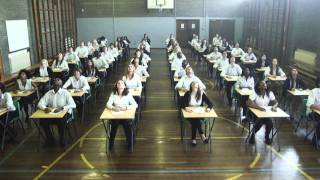 Mexican Wave in Exam Hall  Childline [upl. by Kendell]