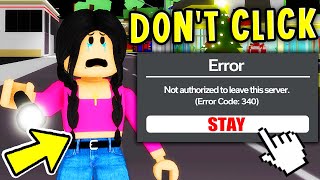 The SCARIEST ERRORS on ROBLOX BROOKHAVEN [upl. by Akinuahs554]