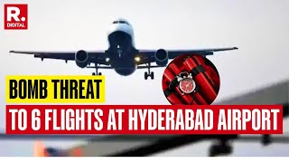 Indigo amp Air India Flights Face Bomb Scare CRPF Clears All 6 Flights After Thorough Checks [upl. by Rehpotsrhc]