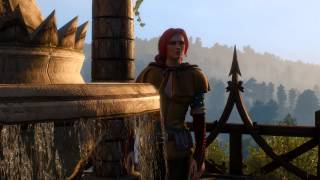 Witcher 3 Geralt and Triss and the house Triss Romance [upl. by Negriv]