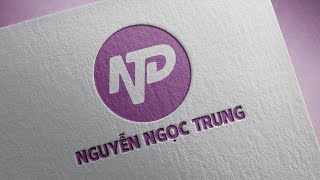 Hướng dẫn làm mockup logo trong photoshop  Nguyễn Ngọc Trung [upl. by Nowd]