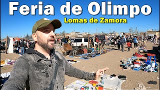 FERIA de OLIMPO 📍Lomas de Zamora  La feria barrial que no para de crecer [upl. by Medarda]