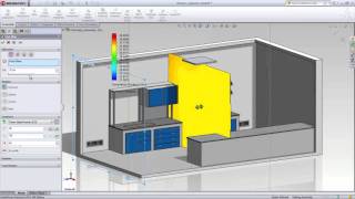 SOLIDWORKS HVAC Flow Simulation Software [upl. by Corine]