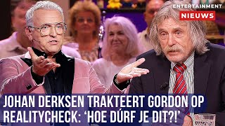 Johan Derksen confronteert Gordon Respectloos gedrag na Talpaexit [upl. by Eigna]