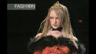 BETSEY JOHNSON Fall Winter 1997 1998 New York  Fashion Channel [upl. by Eenal]