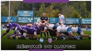 RÉSUMÉ  J8 NATIONALE 🔄 CA Périgueux vs USBPA Rugby [upl. by Shiau]