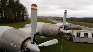 Inside XM496 the worlds only remaining RAF Bristol britannia [upl. by Oralee]