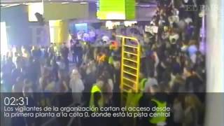 Vídeo del Madrid Arena entrada masiva por la puerta de emergencia [upl. by Jereme209]