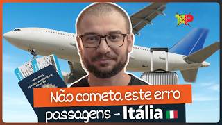 COMPRE PASSAGENS AÉREAS BARATAS PARA ITÁLIA  PASSAGENS AEREAS BARATAS PARA EUROPA [upl. by Long658]