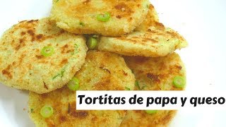 tortitas de papa y queso [upl. by Atnicaj943]