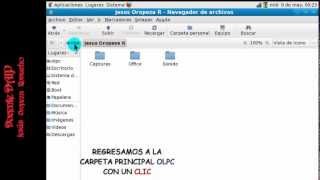 Crear renombrar eliminar y restaurar Carpetas  laptop XO 15 Secundaria [upl. by Nylehtak]