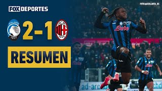 ¡Victoria Neroazzurra ⚽️  Atalanta 21 Milan  HIGHLIGHTS  SerieAenFOX [upl. by Phira]