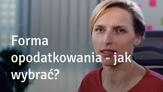 Forma opodatkowania  jak wybrać QampA [upl. by Eiddet]