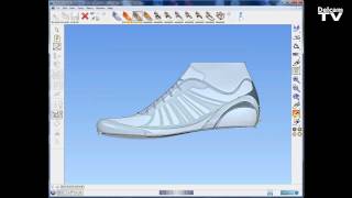 ShoeMaker 2011 R2 Creating Style Lines [upl. by Ahtelahs]