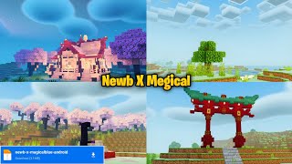 Newb X Megical Shader Minecraft Pe 121  Best Newb Shader For Mcpe  Game Load [upl. by Liban]