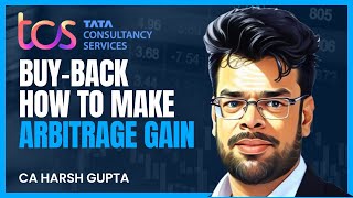 Unlocking TCS BuyBack Arbitrage Opportunities buybackofshares tcs stockmarket [upl. by Roarke]