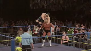 Lex Luger vs Rick Steiner World Title Match  WCW Clash of the Champions XVII WWE 2K16 Universe [upl. by Lodmilla100]