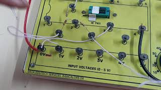 Op amp adder and subtractor using IC 741 [upl. by Phillipp42]