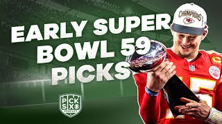 SUPER EARLY Super Bowl 59 Odds Best Bets Predictions and Previews [upl. by Corie]