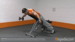 Incline Prone Reverse Dumbbell Fly [upl. by Dumas]