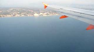 EasyJet Landing at Nice Côte dAzur Airport [upl. by Byrle]