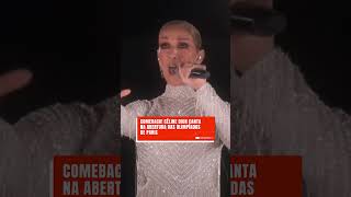 Comeback Céline Dion canta na abertura das Olimpíadas de Paris [upl. by Namilus449]