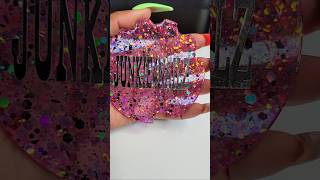 DIY GLITTERY EPOXY quotNAILFIE DISCquot [upl. by Kravits]