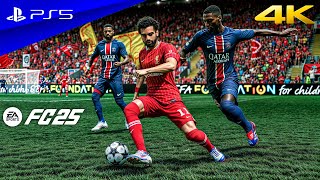 FC 25  Liverpool vs PSG  UEFA Champions League  PS5™ 4K60 [upl. by Fawne]