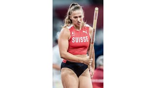 Angelica Moser Gold 475m🔥I Womens Pole Vault [upl. by Olympie]