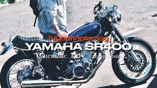 YAMAHA SR400 quotCinematic POVquot│OverRacing Exhaust Sound│Tokyo Japan【Sound Only】 [upl. by Olympias98]