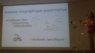 6 Lapproche biographique dans lanalyse des données quantitatives longitudinales [upl. by Huggins]