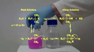 Hydrolysis of tertbutyl halides [upl. by Roydd]