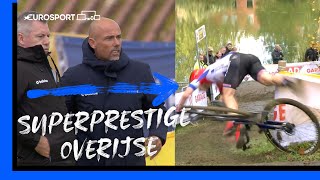 CycloCross Superprestige Overijse 2023  Crash On The Final Lap 😳  Mens Highlights  Eurosport [upl. by Aubin39]