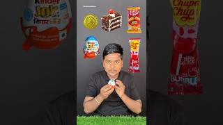 😍 Eating Challenge ASMR 🍰🍭🍫  Pastry Eating  Kinder Joy Eating shorts shortvideo eating [upl. by Danit]