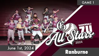 Gardendale Rockets 7U vs Ranburne Bulldogs 7U [upl. by Aihsot]