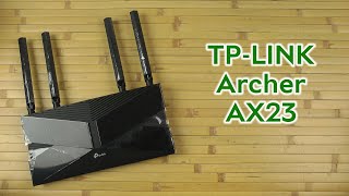 Розпаковка TPLINK Archer AX23 [upl. by Ayirp936]