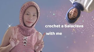 crochet balaclava  please read info  crochet tutorial [upl. by Anyg]