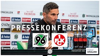 PK nach dem Spiel  Hannover 96  1 FC Kaiserslautern [upl. by Sinne803]