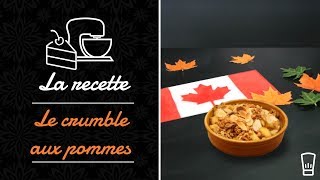 Recette de crumble aux pommes [upl. by Inamik]